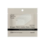 5 Layers PM 2.5 Carbon Mask Filters For Kids Cloth Mask - The Kare Lab