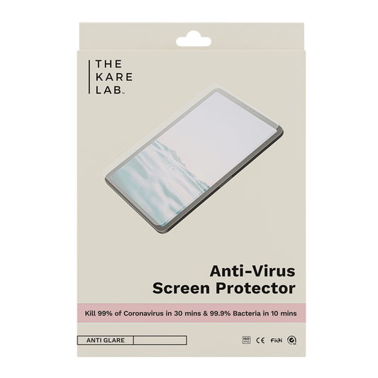 Anti-Virus iPad Screen Protector Clear/ Anti-Glare - The Kare Lab